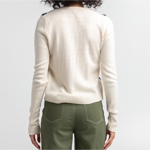 Womens Argyle Cardigan - Picture 10 of 11